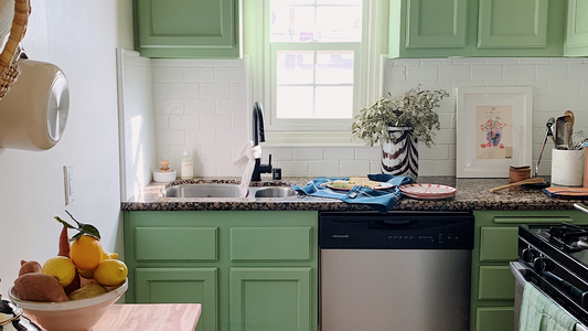 3 Ways I Turned My Shades-of-Taupe Rental Kitchen Into Something Joyful
