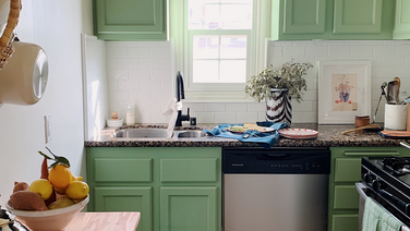 3 Ways I Turned My Shades-of-Taupe Rental Kitchen Into Something Joyful