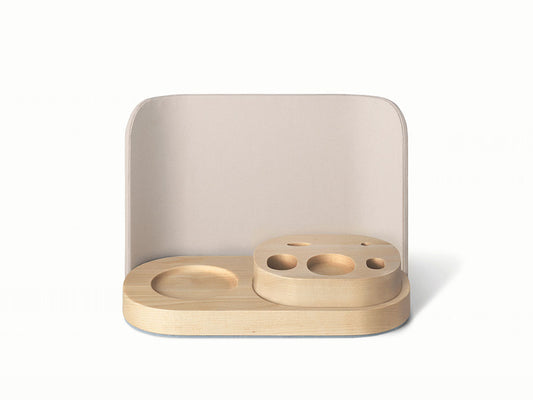 Caraway bar set organizer in Cream.