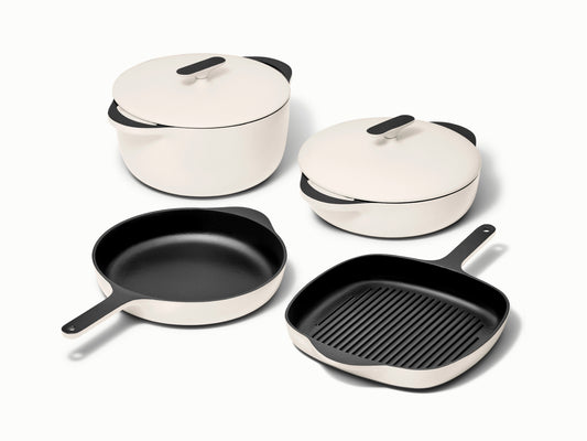 Enameled Cast Iron Set