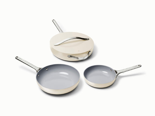 Ceramic-Coated Fry Pan Trio