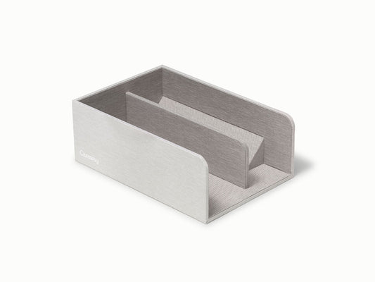 Caraway cookware+ organizer.