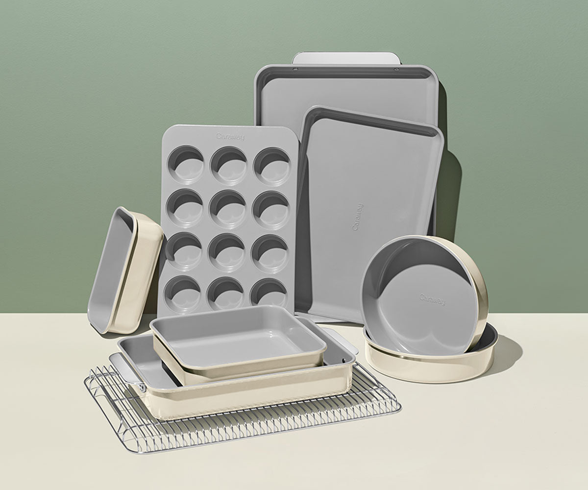 Caraway cookware in Cream - ceramic non-stick surface
